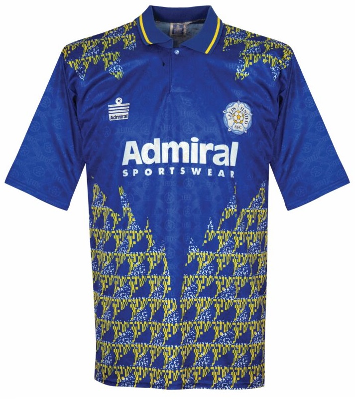Camisa III Leeds United 1992 1993 Admiral retro
